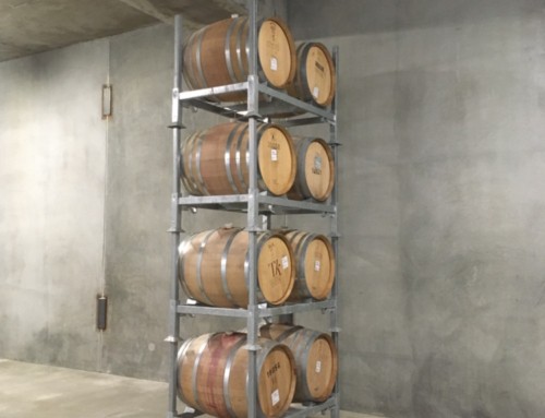 First barrels in the cellar!